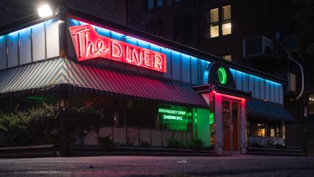 Retro Diner wallpaper