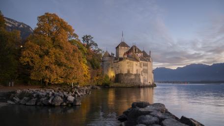 Chillon Castle wallpaper