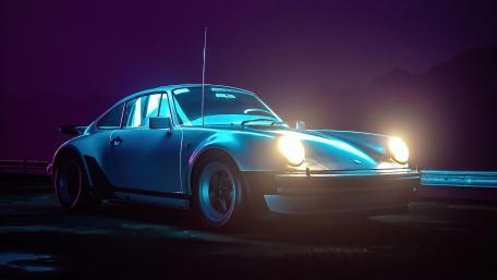 neon car wallpaper