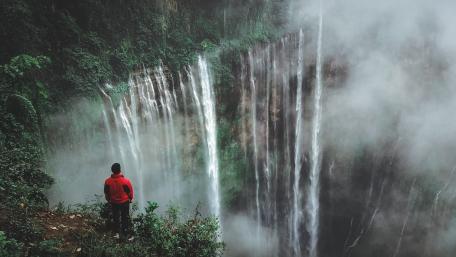 Tumpak Sewu Waterfall (Indonesia) wallpaper