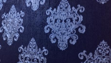 Elegant Blue Floral Pattern Design in 4K Quality wallpaper
