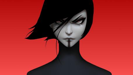 Demon girl wallpaper