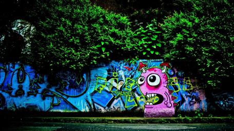Funny Graffiti wallpaper