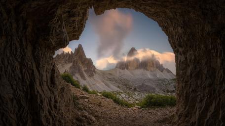Three Peaks (Dolomites) wallpaper