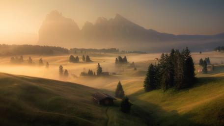 Seiser Alm (Alpe di Siusi) wallpaper