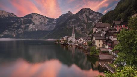 Lake Hallstatt wallpaper
