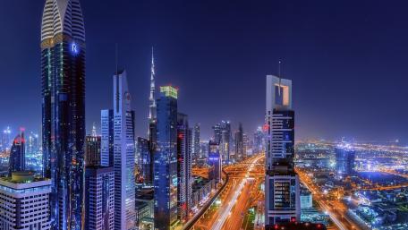 Sheikh Zayed Road (Dubai) wallpaper