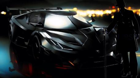 Futuristic Hypercar wallpaper
