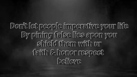 honor faith & respect believe. be your shield wallpaper