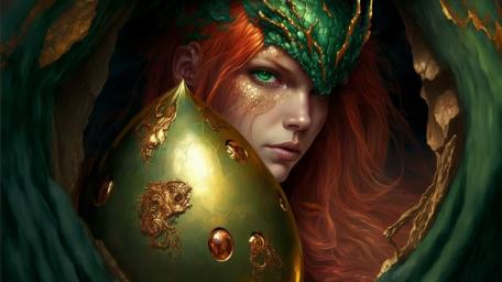 Mystical Guardian of the Enchanted Realm wallpaper