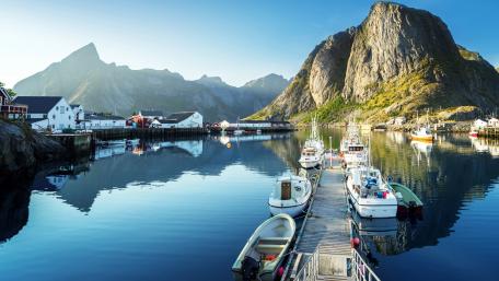 Hamnoy wallpaper