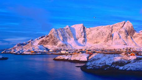 Sakrisoya (Lofoten Islands) wallpaper