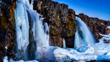 Goðafoss Waterfall wallpaper