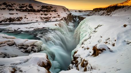 Gullfoss, Iceland wallpaper