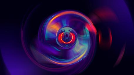 Vibrant Spiral of Colors wallpaper