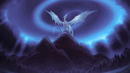 Crystal Dragon wallpaper