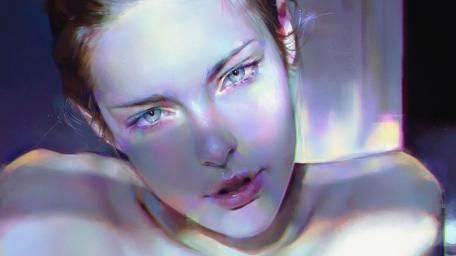 Ethereal Fantasy Portrait in 4K wallpaper