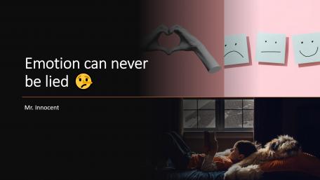 Emotion can never be lied wallpaper