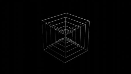 Geometric Depth in Monochrome Shadows wallpaper