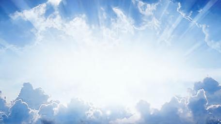 Radiant Sky Illuminated by Sunlight wallpaper