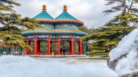 Temple of Heaven at winter wallpaper
