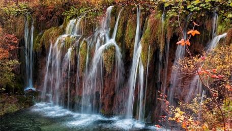 Plitvice waterfall wallpaper