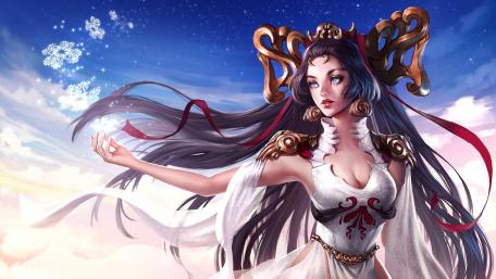 Majestic Fantasy Princess in Enchanted Realm wallpaper