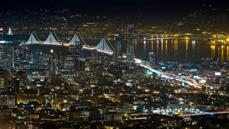 The Bay Lights wallpaper