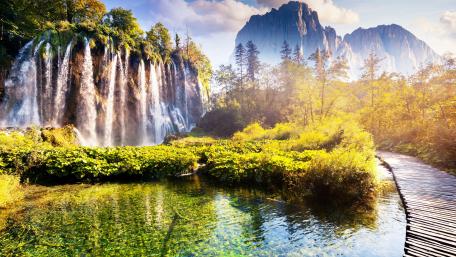 Plitvice Lakes National Park wallpaper