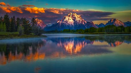 Mount Moran wallpaper