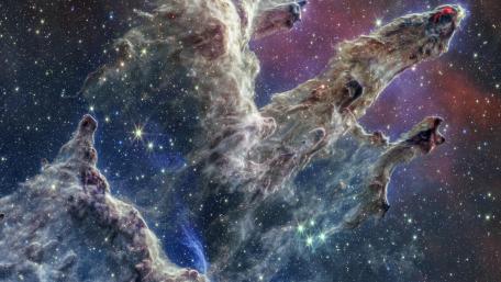 Pillars of Creation (NIRCam & MIRI) wallpaper