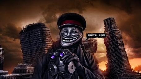 Troll invade the world wallpaper