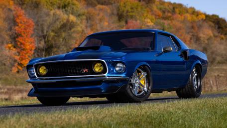 Vintage Ford Mustang Mach 1 Bliss wallpaper