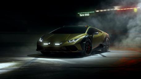 Dream Lamborghini Huracan in Smoke wallpaper