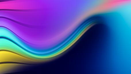 Waves of Vibrant Colors in Motion wallpaper