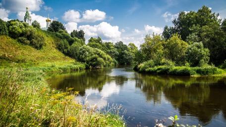 Sluch River wallpaper
