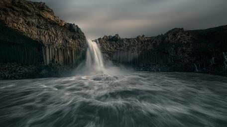 Aldeyjarfoss (Iceland) wallpaper