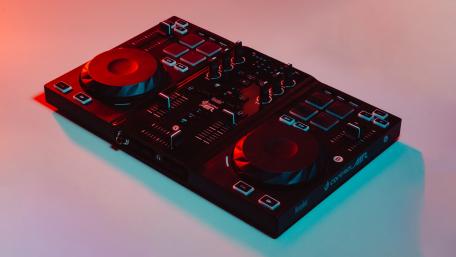 Sleek DJ Mixer for Every Music Lover wallpaper