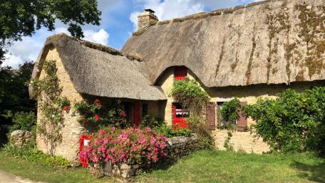 Kerhinet Historic Village (France) wallpaper