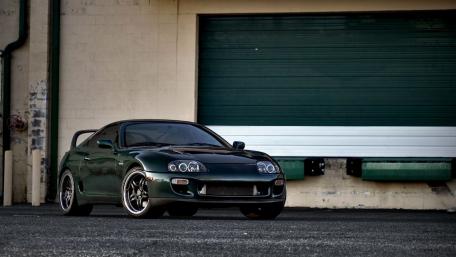 Sleek Toyota Supra Ready for the Road wallpaper