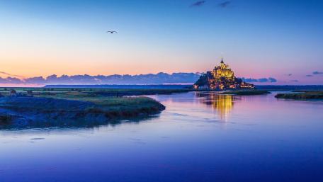 Mont Saint-Michel Abbey wallpaper