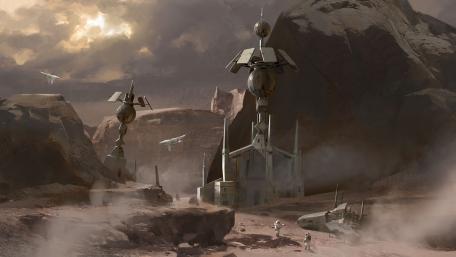 Mars colonization wallpaper