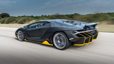 Lamborghini Centenario in Motion wallpaper