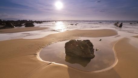 Serenity at the Seashore wallpaper