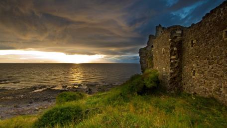 Old castle wallpaper