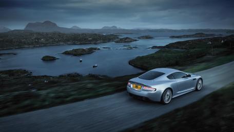 Dreamy Aston Martin DBS by Serene Waters wallpaper