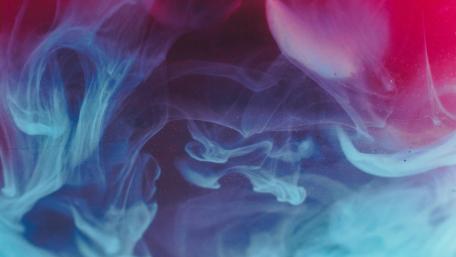 Vibrant Swirls of Colorful Smoke Artistry wallpaper