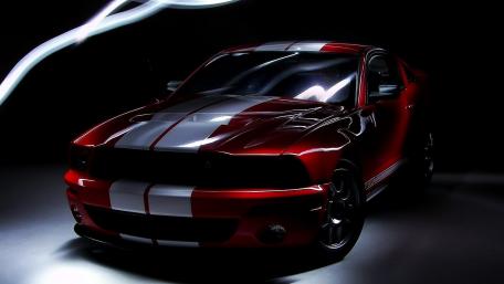 Sleek Power of the Ford Shelby GT500 wallpaper