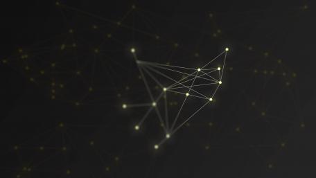 Cosmic Connections in Minimalist Art wallpaper