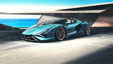 Lamborghini Sián Roadster in 8K Glory wallpaper